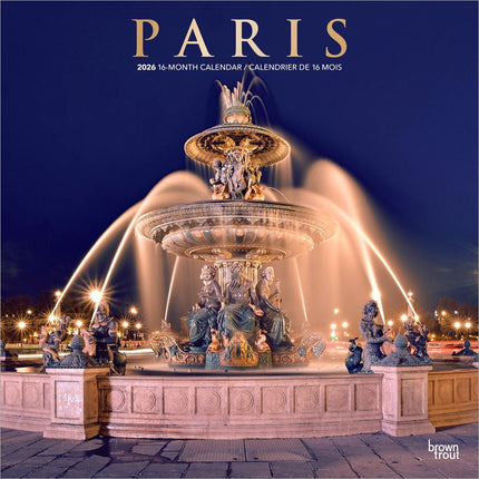 Browntrout Parijs / Paris Kalender 2026