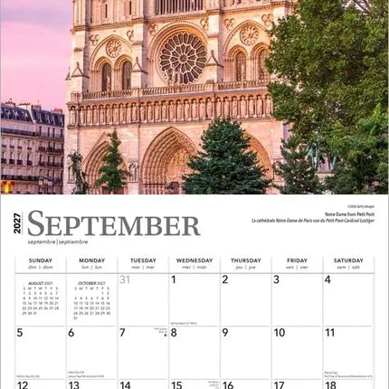 Browntrout Parijs / Paris Kalender 2027