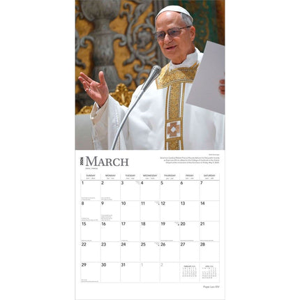 Browntrout Paus Leo Kalender 2026