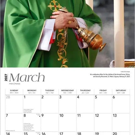 Browntrout Paus Leo Kalender 2027