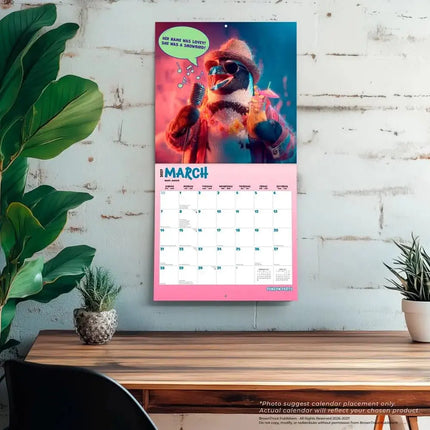 Browntrout Pinguïn Party Kalender 2027