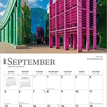 Browntrout Polen Kalender 2027