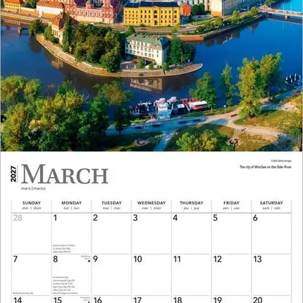 Browntrout Polen Kalender 2027