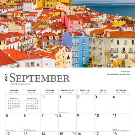 Browntrout Portugal Kalender 2027