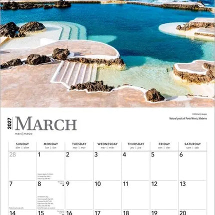 Browntrout Portugal Kalender 2027