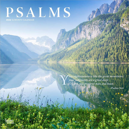 Browntrout Psalms Kalender 2026