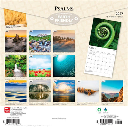Browntrout Psalms Kalender 2027