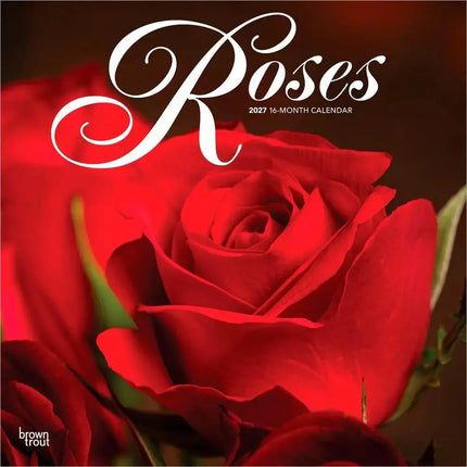 Browntrout Roses Kalender 2027