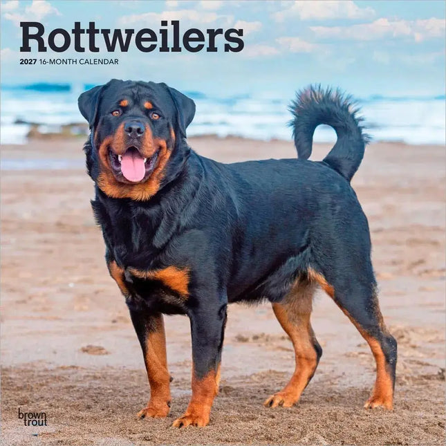 Browntrout Rottweiler Kalender 2027