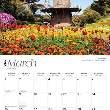 Browntrout San Francisco Kalender 2026