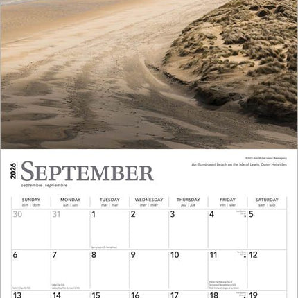 Browntrout Scotland Kalender 2026