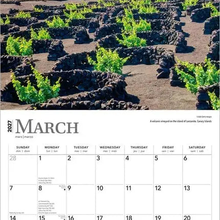 Browntrout Spanje Kalender 2027