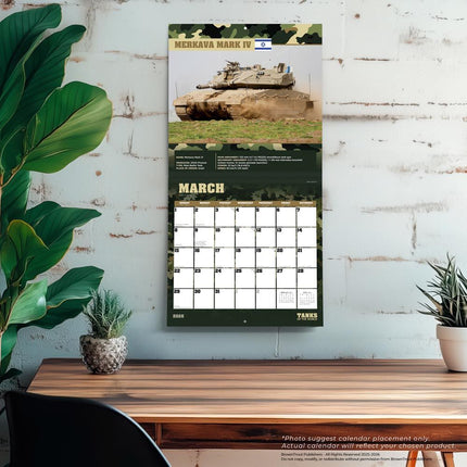 Browntrout Tanks of the World Kalender 2026