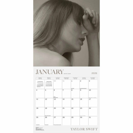 Browntrout Taylor Swift Kalender 2026
