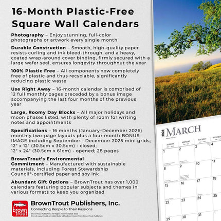 Browntrout The Majesty of Trees Kalender 2026