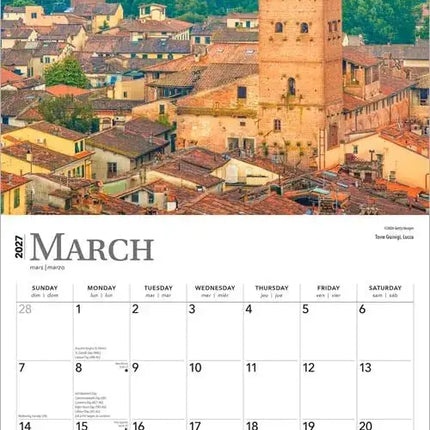 Browntrout Toscane Kalender 2027
