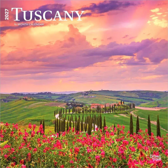 Browntrout Toscane Kalender 2027