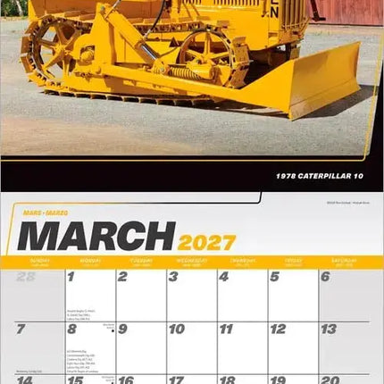 Browntrout Tractors Kalender 2027