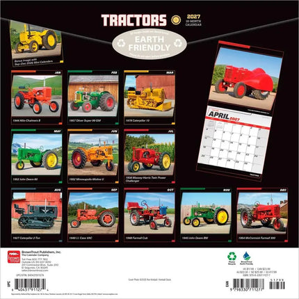 Browntrout Tractors Kalender 2027