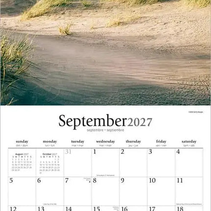 Browntrout Tranquility Kalender 2027