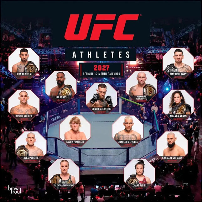 Browntrout UFC Athletes Kalender 2027