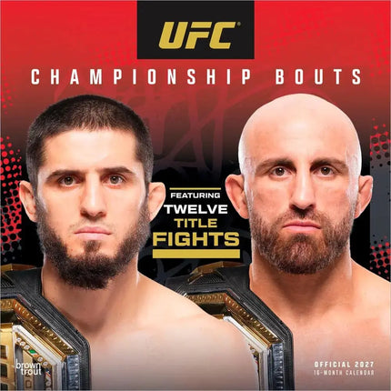 Browntrout UFC Championship Bouts Kalender 2027