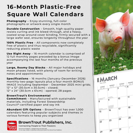 Browntrout Varken Kalender 2026