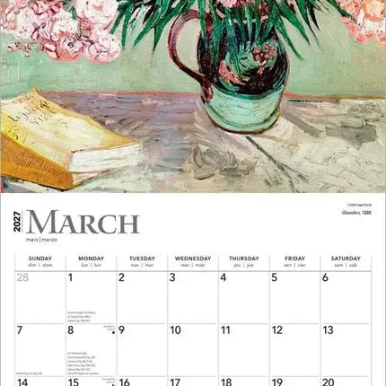 Browntrout Vincent van Gogh Kalender 2027