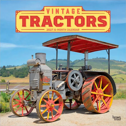 Browntrout Vintage Tractors Kalender 2027