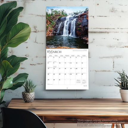 Browntrout Waterfalls Kalender 2026