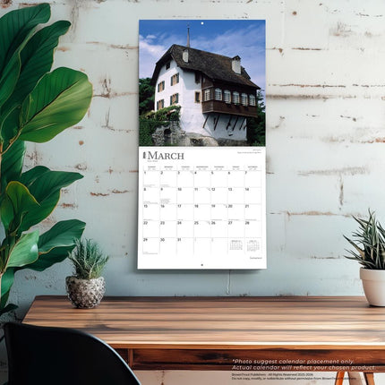 Browntrout Zwitserland / Switzerland Kalender 2026
