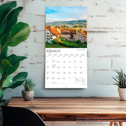 Browntrout Zwitserland / Switzerland Kalender 2027