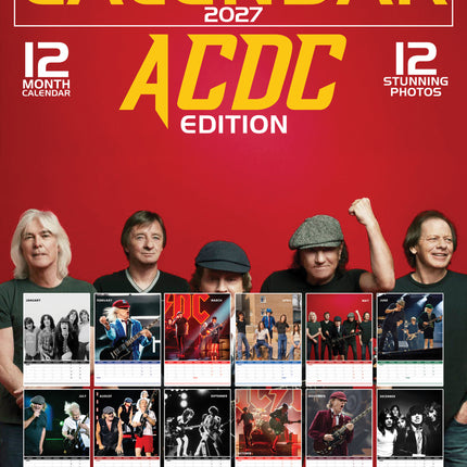 CalendarsRUs AC / DC A3 Kalender 2027