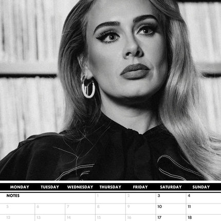 CalendarsRUs Adele A3 Kalender 2026