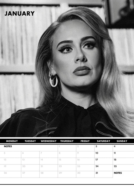 CalendarsRUs Adele A3 Kalender 2026