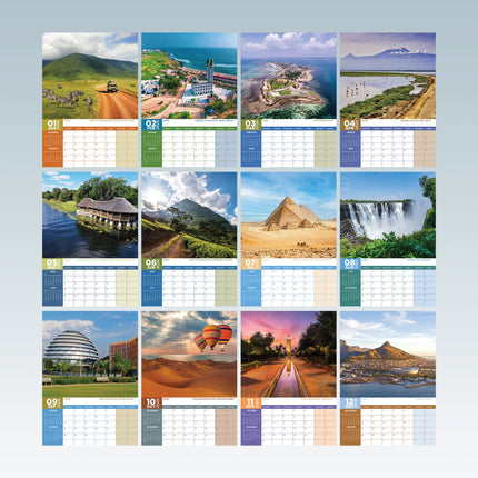 CalendarsRUs Afrika A3 Kalender 2026