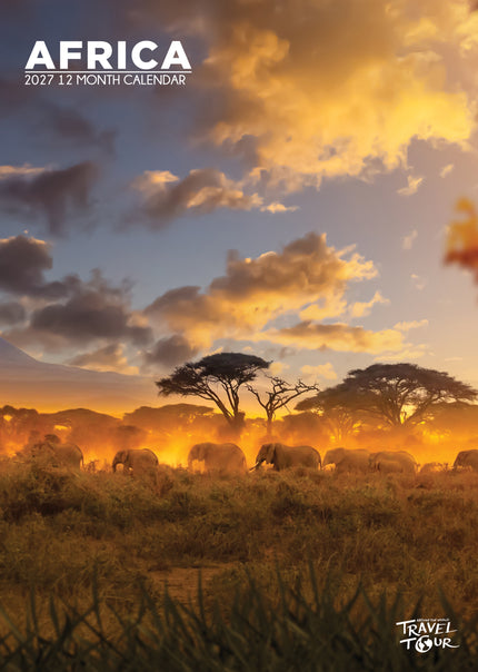 CalendarsRUs Afrika A3 Kalender 2027