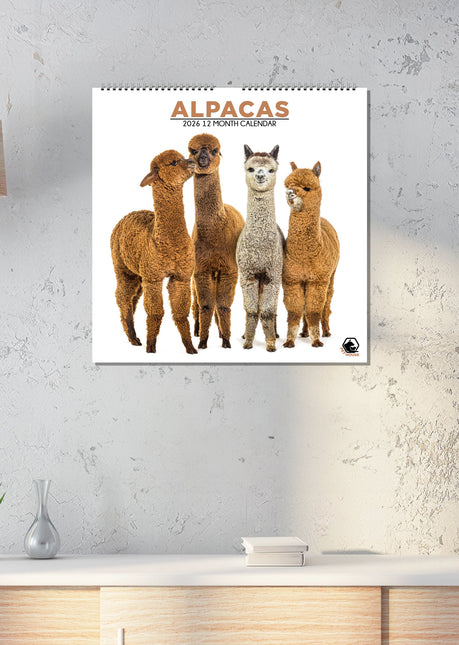 CalendarsRUs Alpaca Kalender 2026