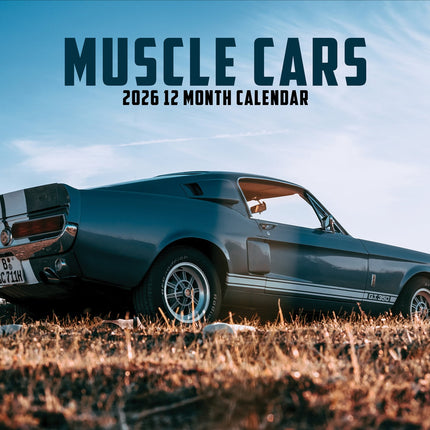 CalendarsRUs American Muscle Cars A3 Kalender 2026