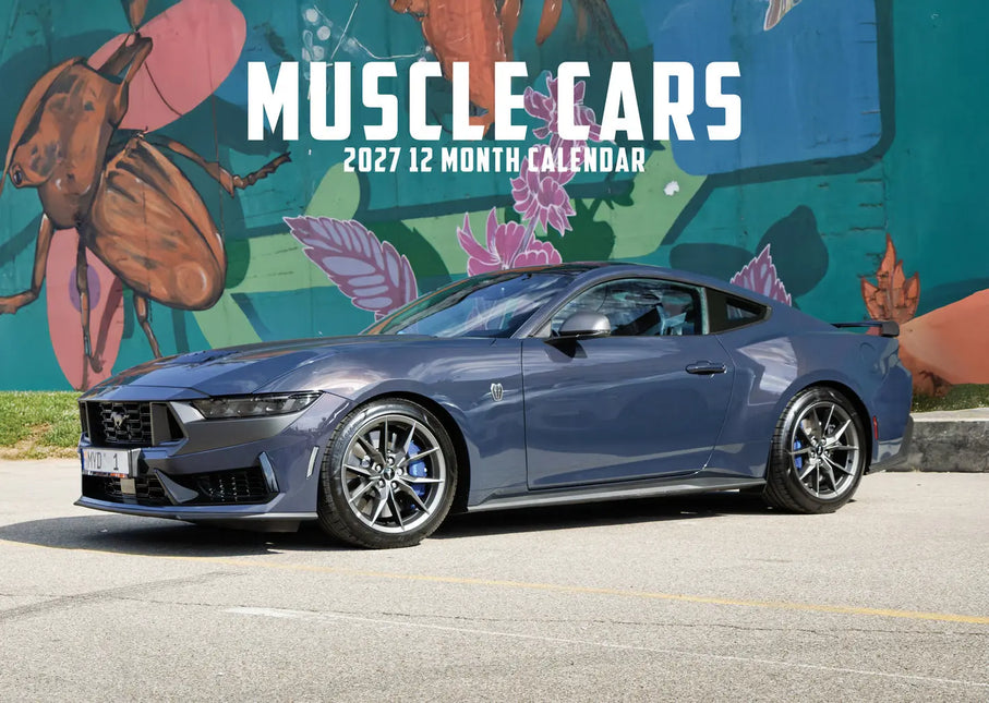 CalendarsRUs American Muscle Cars A3 Kalender 2027
