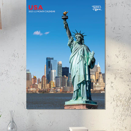 CalendarsRUs Amerika A3 Kalender 2025
