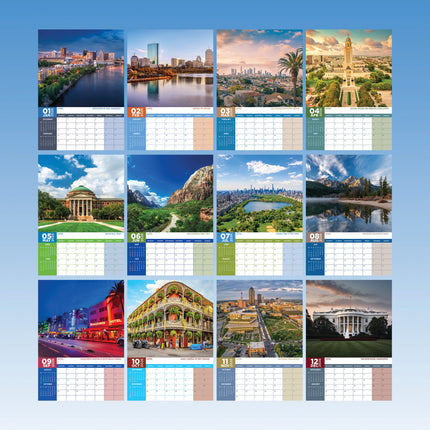 CalendarsRUs Amerika A3 Kalender 2026
