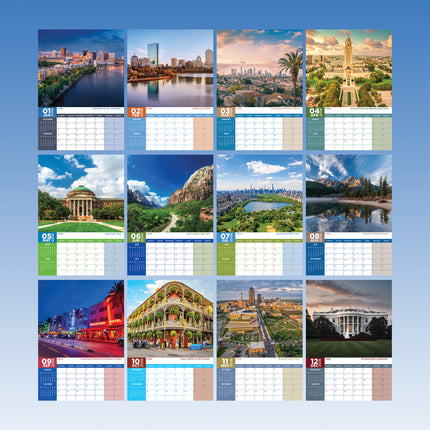 CalendarsRUs Amerika A3 Kalender 2027