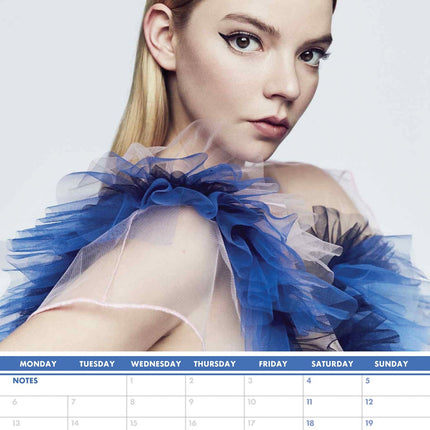 CalendarsRUs Anya Taylor-Joy Kalender 2025