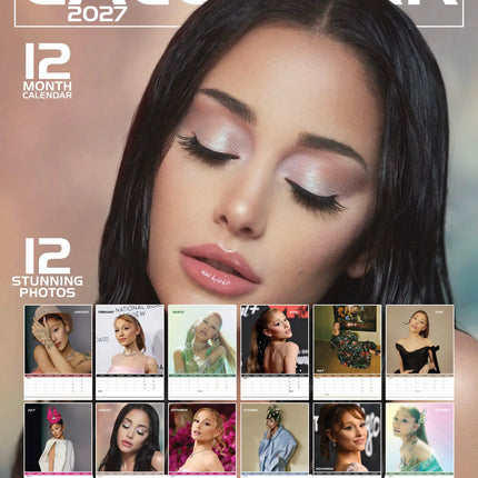 CalendarsRUs Ariana Grande A3 Kalender 2027