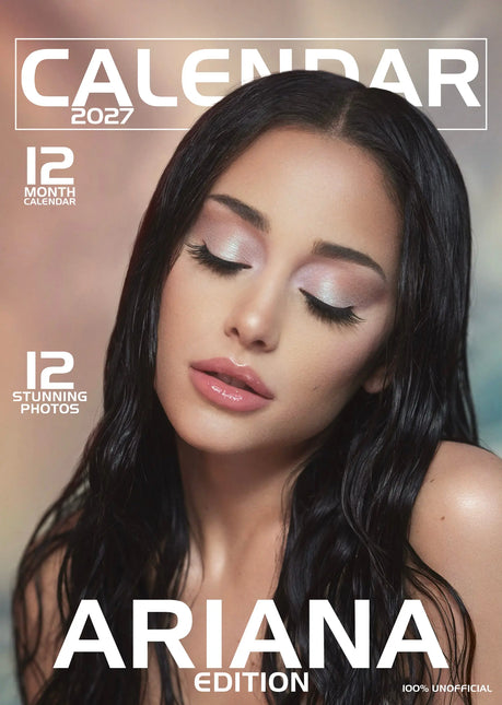 CalendarsRUs Ariana Grande A3 Kalender 2027
