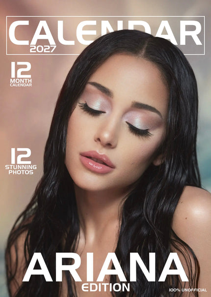 CalendarsRUs Ariana Grande A3 Kalender 2027