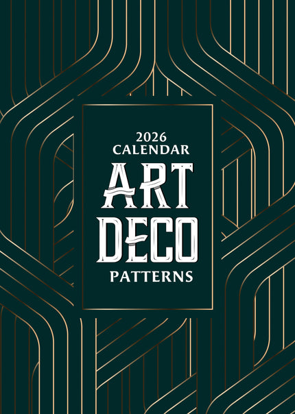 CalendarsRUs Art Deco A3 Kalender 2026