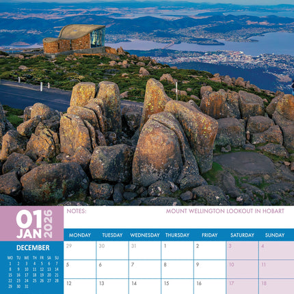 CalendarsRUs Australie A3 Kalender 2026