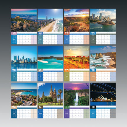 CalendarsRUs Australie A3 Kalender 2027